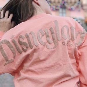 Disneyland peach long sleeve!